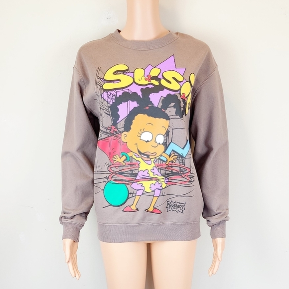 FIRM PRICE🔥Nicklodeon Rugrats Susie Long Sleeve Sweatshirt - Picture 1 of 9